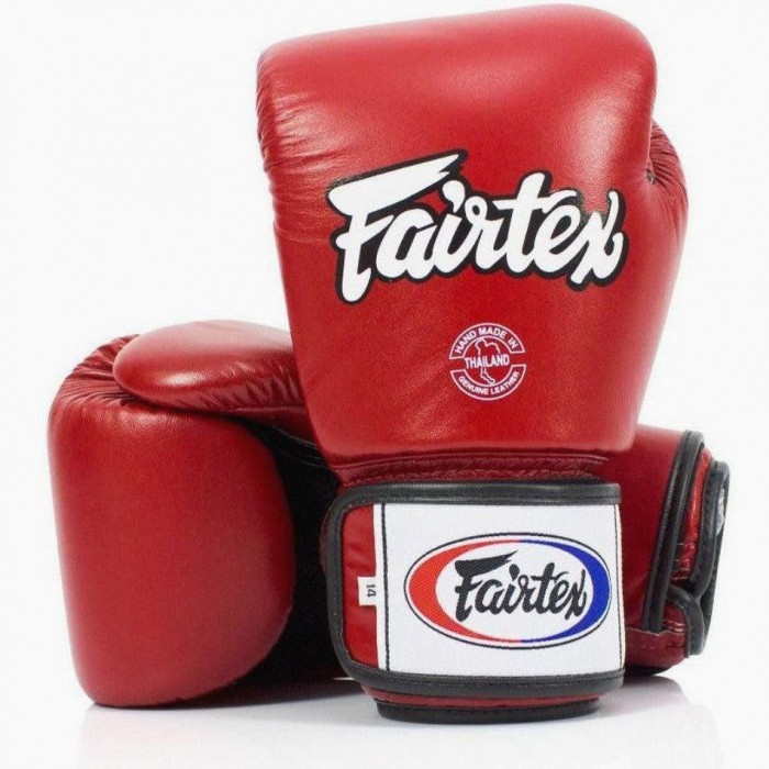 Боксови Ръкавици - Fairtex BGV1 Thai Boxing Gloves Breathable - Red​